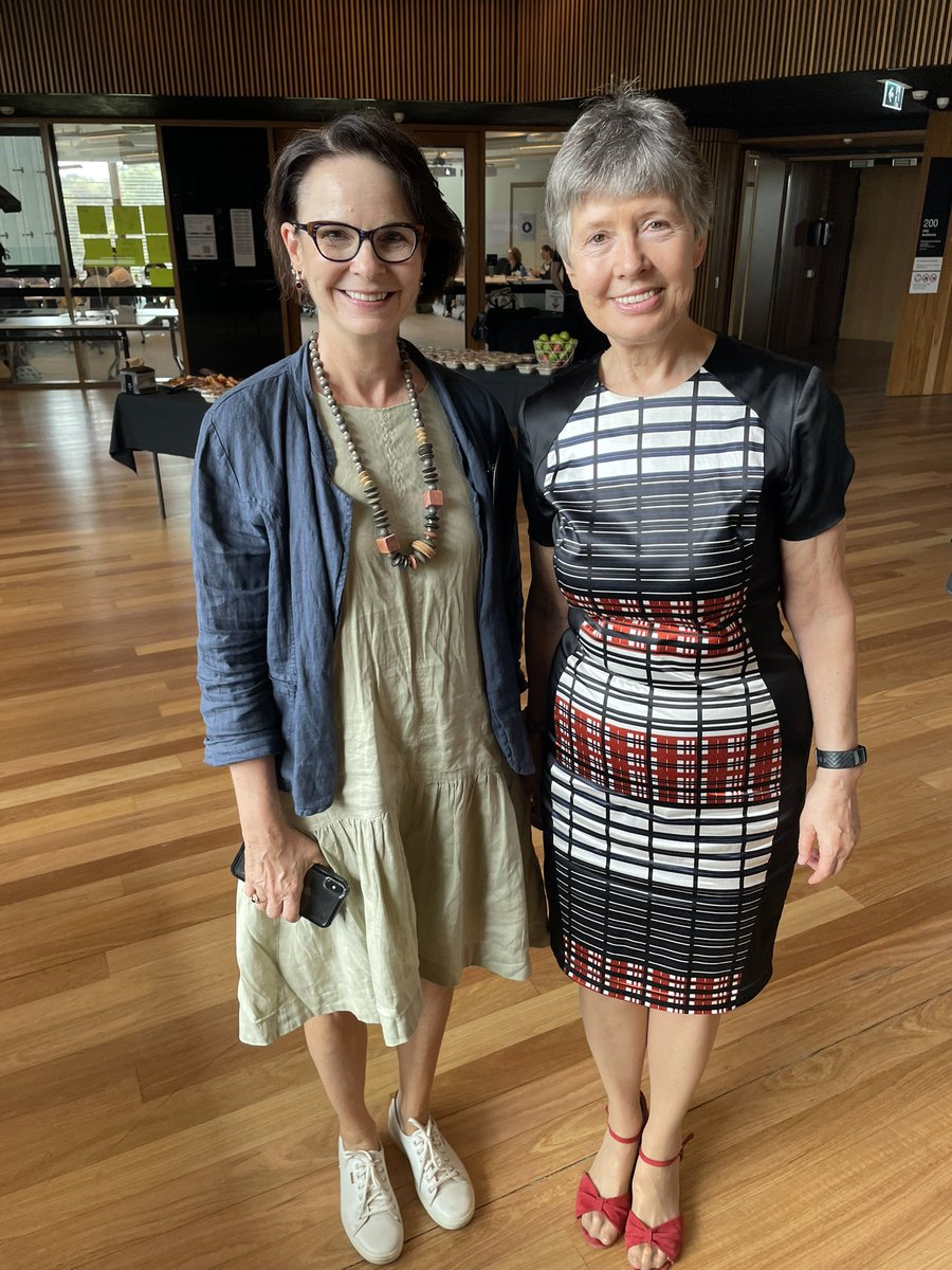 longevityby's tweet image. Thank you to Distinguished Professor @lidiamorawska from @QUT for joining us this morning as a Longevity by Design provocateur. 

Pictured here with LbD co-founder Professor Laurie Buys from the @UQHealth Healthy Ageing Initiative team. 

#longevitybydesign #longevity