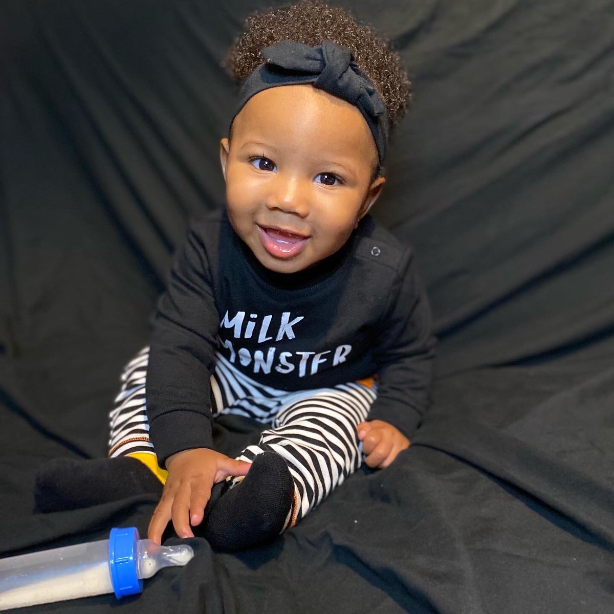 ButtaButtaWorld's tweet image. I gave the “MILK MONSTER” too much MILK and she changed into a “BABY UNICORN” that just wanted to eat all the CANDY🤷🏽‍♂️🎃👻🍼🦄🍭🍬🤗😍🥰 #HappyHalloween #LUVBUG #LAW #Grateful #Blessed #LoveYours #ButtaNeverForgets