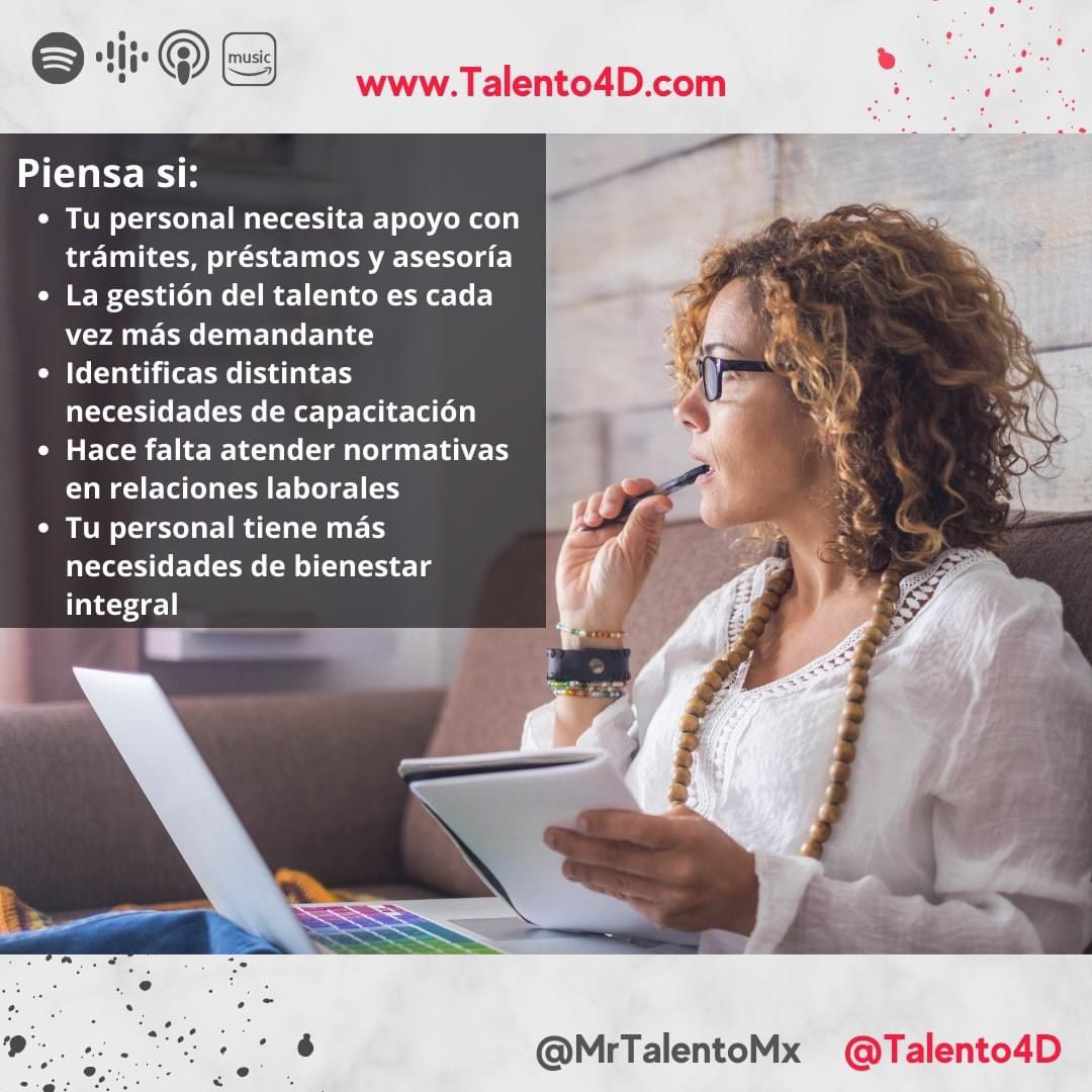 Talento4D's tweet photo. Para toda pequeña empresa es un reto determinar cuándo es el momento de formalizar su departamento de Recursos Humanos.
Puedes escuchar el episodio 51 en tu plataforma de podcasts favorita. 
#RecursosHumanos #RH #Empresas #Negocios #RRHH #CapitalHumano #Talento #Podcast #Spotify https://t.co/UToGUEg1um