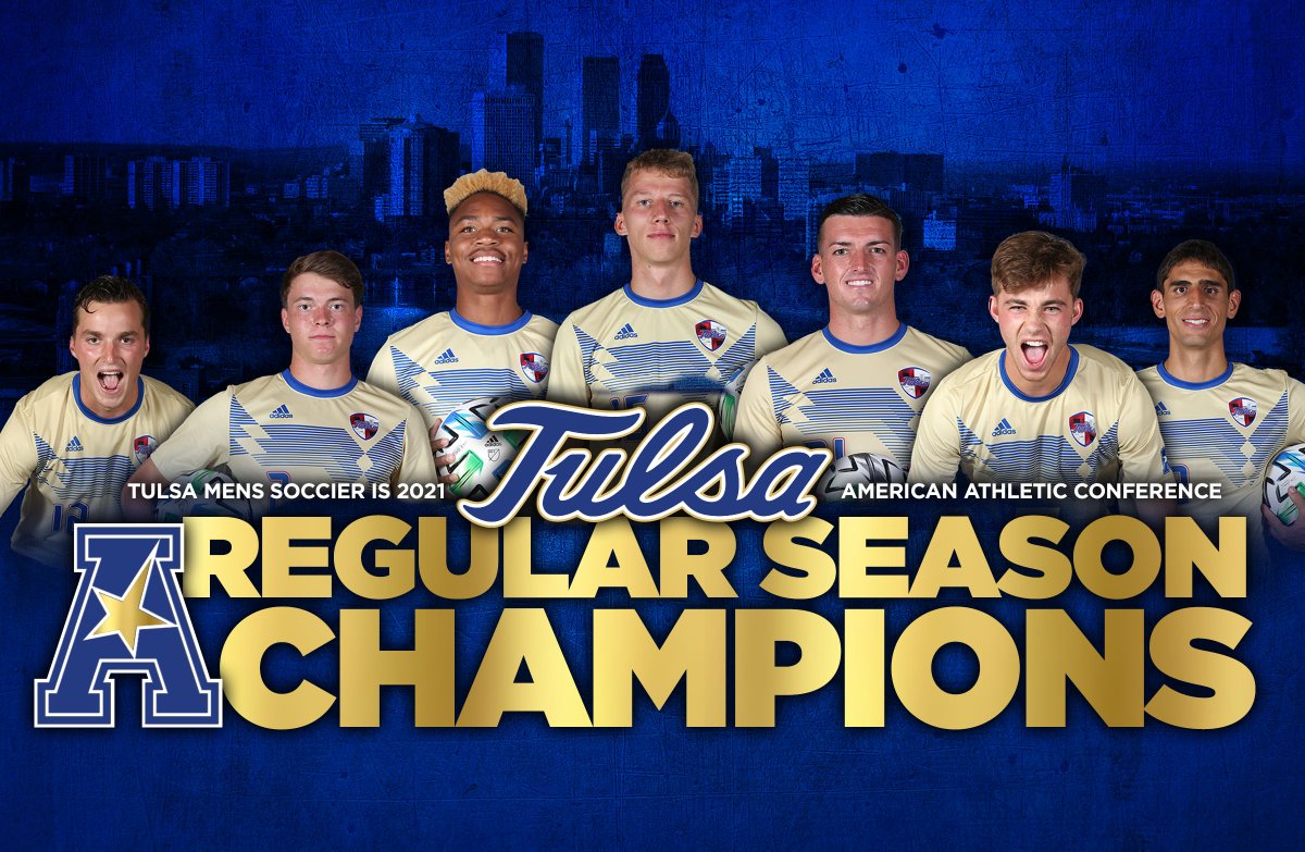 Tulsa Claims First Men’s Soccer American Athletic Conference Regular Season Title with 3-2 Win Over Temple

tulsahurricane.com/news/2021/10/3…