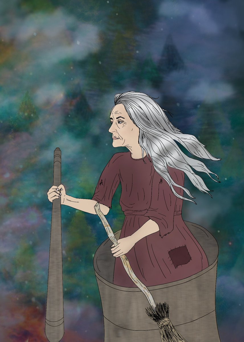 2MysticMoons's tweet photo. Baba Yaga from "The Divine Wild: A Goddess Oracle" 🌙🌙
#babayaga #witch #archetype #art #oraclecard #oraclecards #oracledeck #womeninart #womeninhistory #womeninmyth #womeninlit #divinewild #tarot #tarotart #tarotcards #witchyart #tarotdeck #crone #wildwomen #thedivinewild 🕸🧹 https://t.co/ORnjWsm6n6