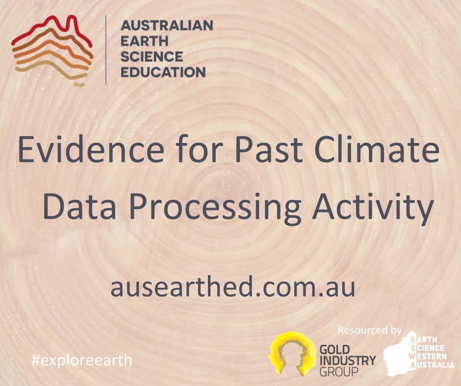EarthScienceWA's tweet image. On #FossilFriday we explore evidence for past climate - bit.ly/3CzPJ4D. Students investigate an 'Earth-like planet' using data from tree rings, pollen and ice cores to piece together the climatic history of the planet. #EESSupport thanks to @ausgoldindustry