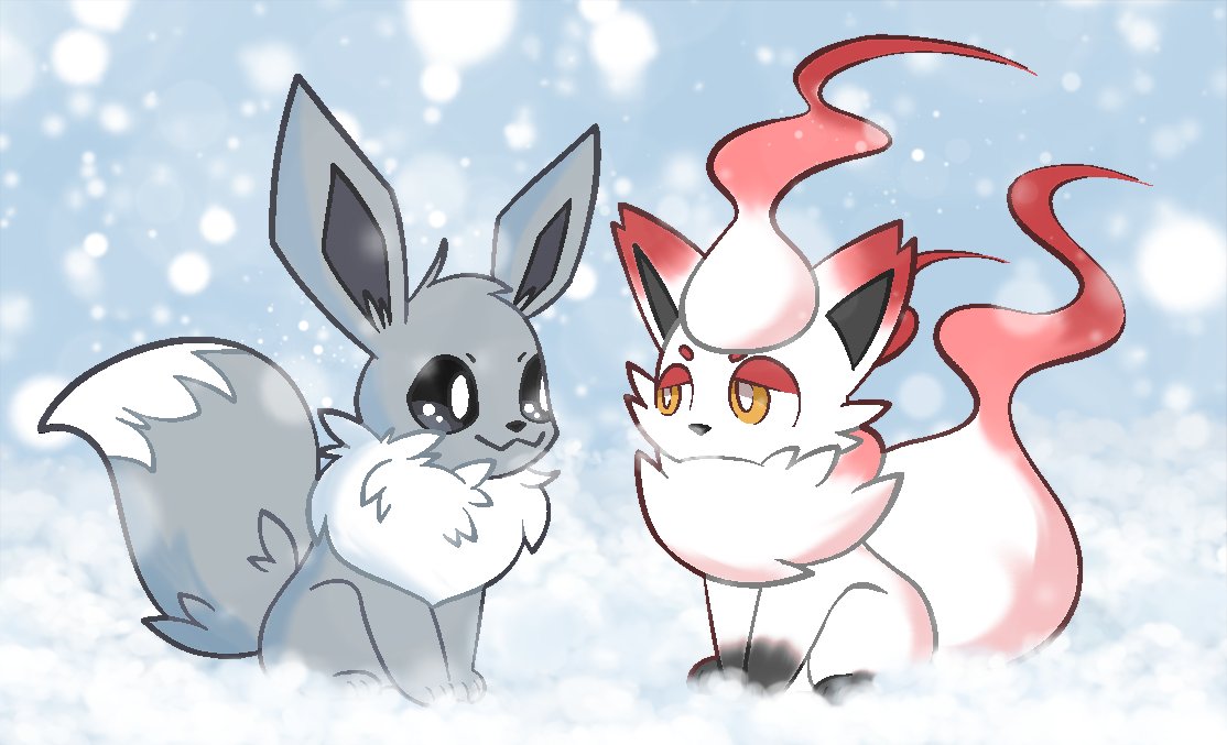 Ratchet 🏳️‍🌈 🏳️‍⚧️ on X: "Hisuian zorua just reminded me of shiny eevee  https://t.co/KD1Zzc3CFT" / X