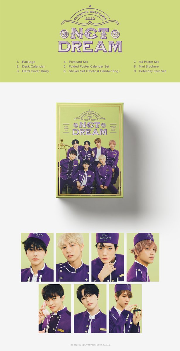 Image for 2022 SM ARTIST SEASON'S GREETINGS NCTDREAM You can make a reservation through various online vendors from November 3 (Wed) NCTDREAM NCT https://t.co/ShuRc6gwl1