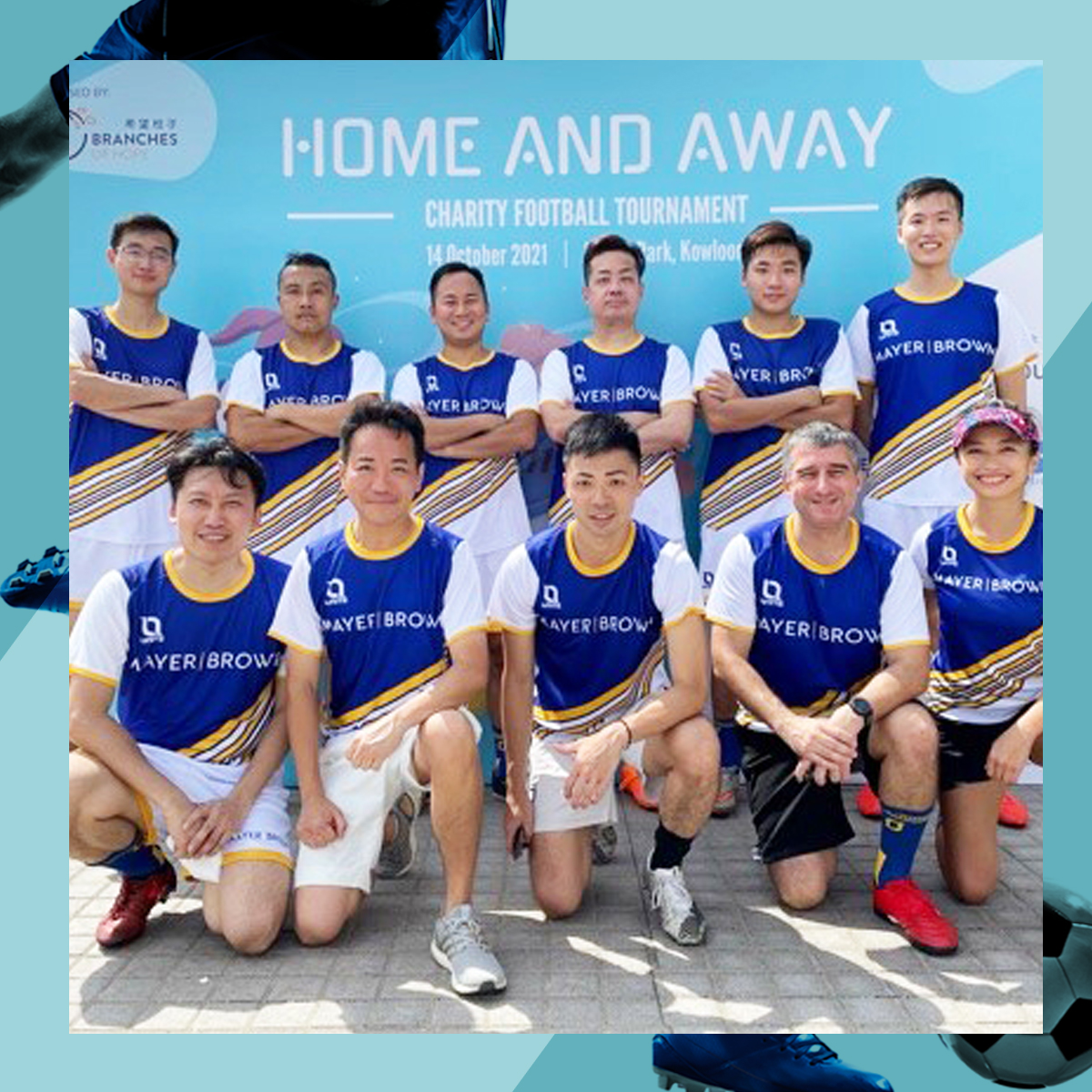 MayerBrownAsia's tweet photo. Congratulations to Branches of Hope Ltd for organising the successful comeback of the "Home and Away Charity Football Tournament 2021" in Hong Kong. Mayer Brown was a proud participant of this charity event. #BranchesOfHope #EthnicMinorities #HongKong https://t.co/3Nz51n6eKp