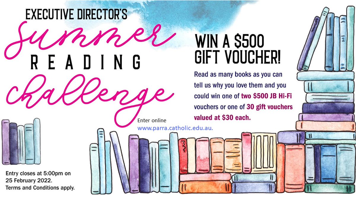 The more that you read, the more things you will know. The more that you read, the more chances you'll have to win prizes galore! Enter the 2021 #EDSRC <a href="/StMarysRydal/">St Mary's Rydalmere</a> now! <a href="/CatholicEdParra/">Catholic Schools Parramatta Diocese</a> #cedplibraries