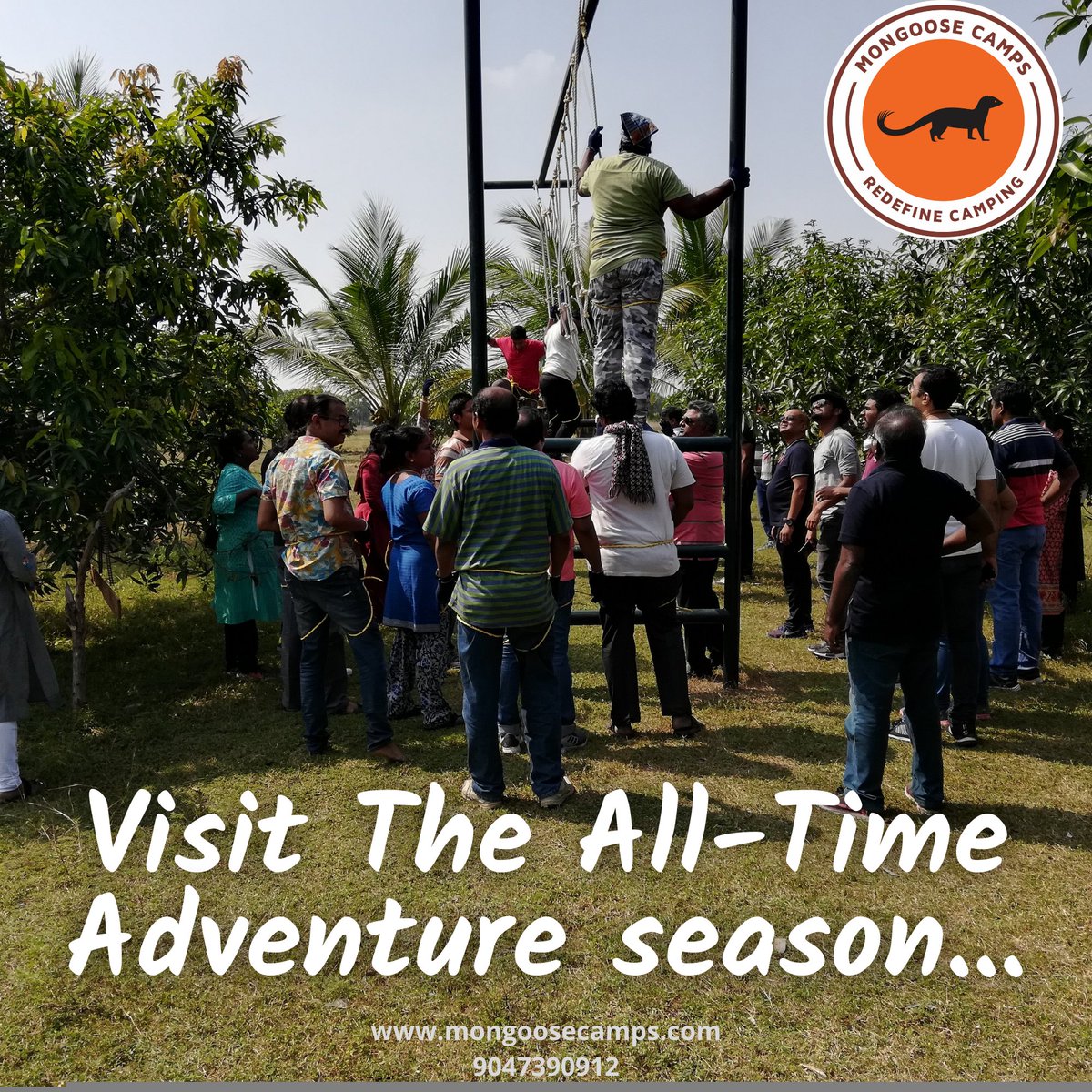 MongooseCamps's tweet photo. Mongoose camps...
A place to unlearn and unwind.
A landmark place that you remember forever.
A place to help you start afresh in life.
Visit https://t.co/uEnuWG6MnI
Call: 9047390912
#Camping #Adventure #CorporateOuting #TeamBuilding #mongoosecamps https://t.co/7WqKsSEKo2