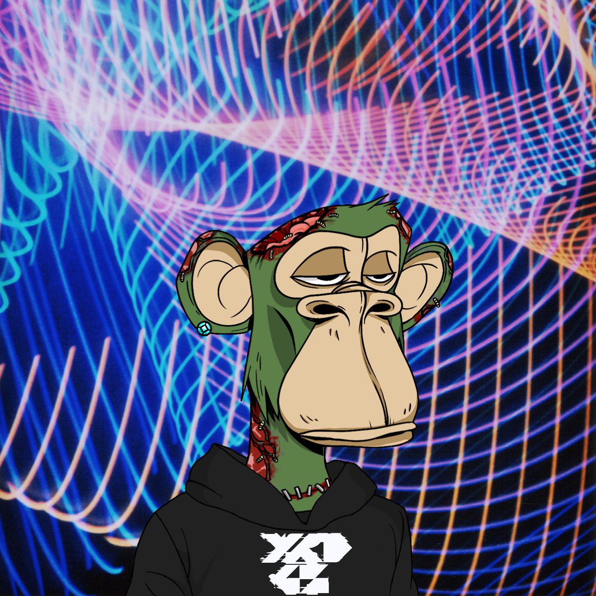 theYRDGZ's tweet photo. gm/gn 🥱 

BAYC #4762 rocking some YRDGZ merch ft. inst•abstrax #4 #NewProfilePic✨

shoutout to @MattiaC for collaborating with me on my logo ❤️‍🔥 https://t.co/7PeA0gLqUe