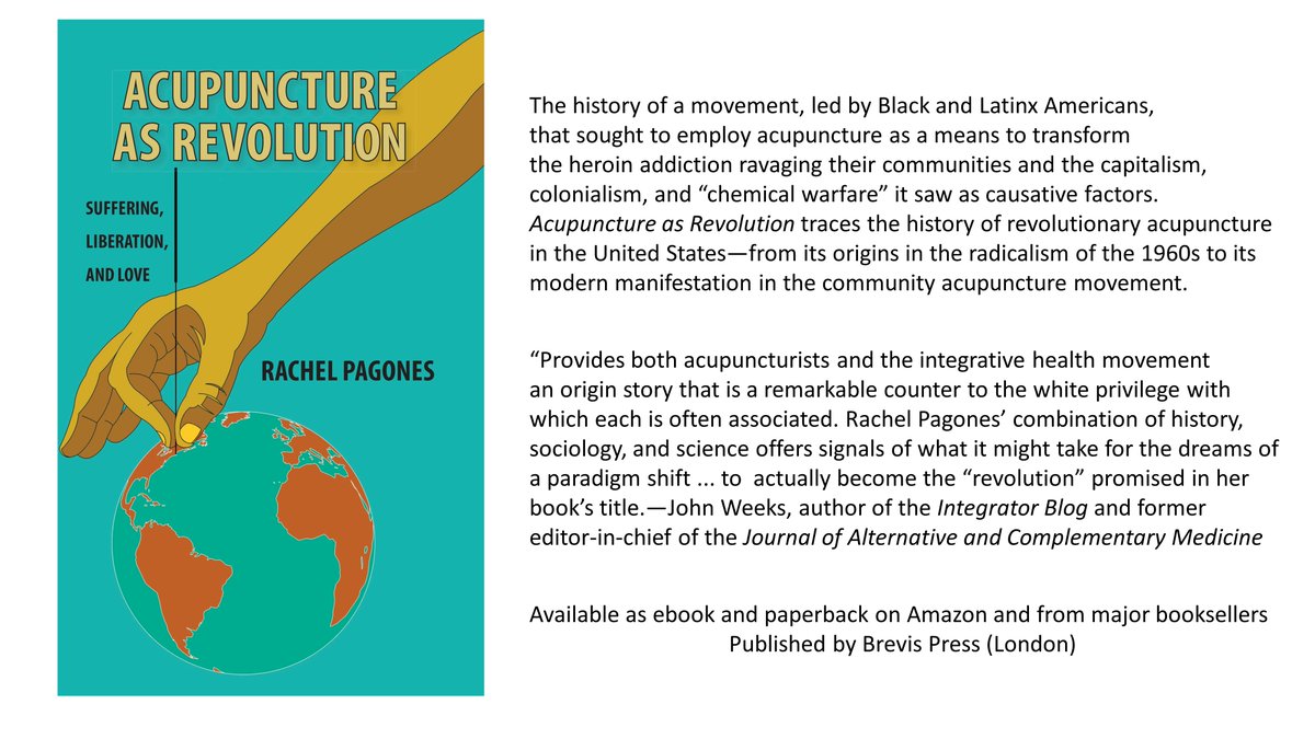 pageones's tweet photo. @IM4USorg Acupuncture as Revolution just published https://t.co/wwqbmAFfmp