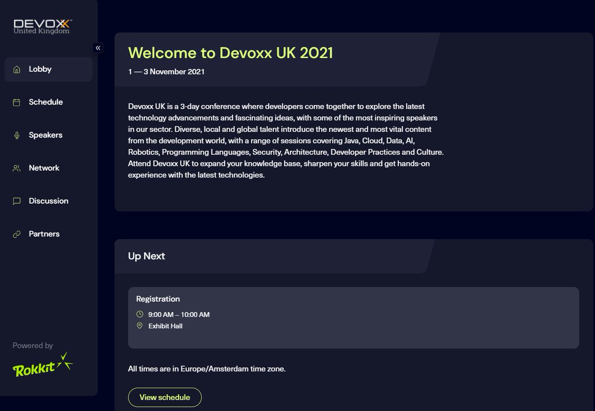 marclameriks's tweet photo. Looking forward to attending DevoxxUK 2021 (1st - 3rd November, 2021, The Developer Community Conference) starting soon today.
I will be following the conference remotely (from the Netherlands).
It's a great way to learn new things.
#DevoxxUK https://t.co/2AOdB5dnef