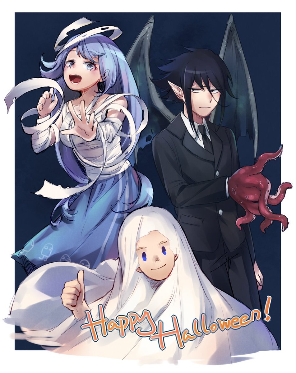 Halloween group photo.