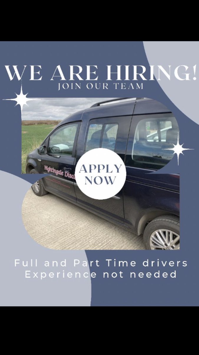 If you live close to #epping and want a new challenge we are now hiring full time &amp; part time drivers to join our team. Ring 01992579300 or email nightingaletransport@outlook.com for more details. #job #patienttransport #transport #northweald #harlow #loughton please retweet.