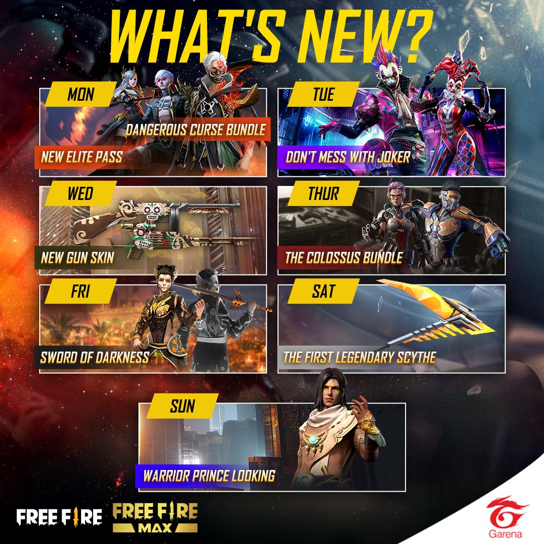 Garena Free Fire EU on X: [News💨] What's New ❓ Check it out