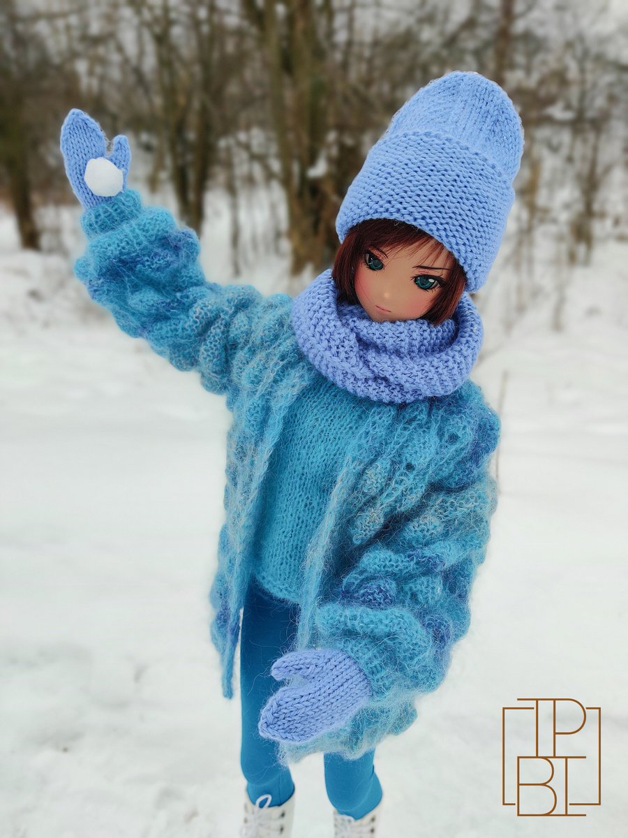 IKhoroshaeva's tweet photo. Excited to share the latest addition to my #etsy shop: Smart Doll Knitting Pattern: Doll Cardigan, Doll Sweater, Beanie, Snood & Mittens Pdf for Sd / Dd / BJD 1/3 https://t.co/ZTkKR80qNA #birthday #knitting #christmas #smartdollcardigan #bjdclothespattern #smartdollpat https://t.co/LJDvEFO26t