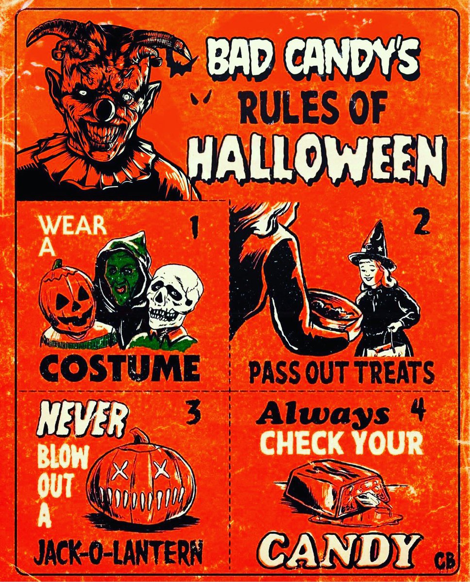 #rules of #haloween2021