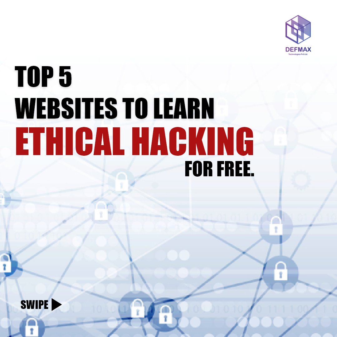 defmax_io's tweet photo. Are you an enthusiast who is looking to learn ethical hacking for zero bucks?

Check this thread to discover the available resources over the internet. https://t.co/AhCpZCzTty