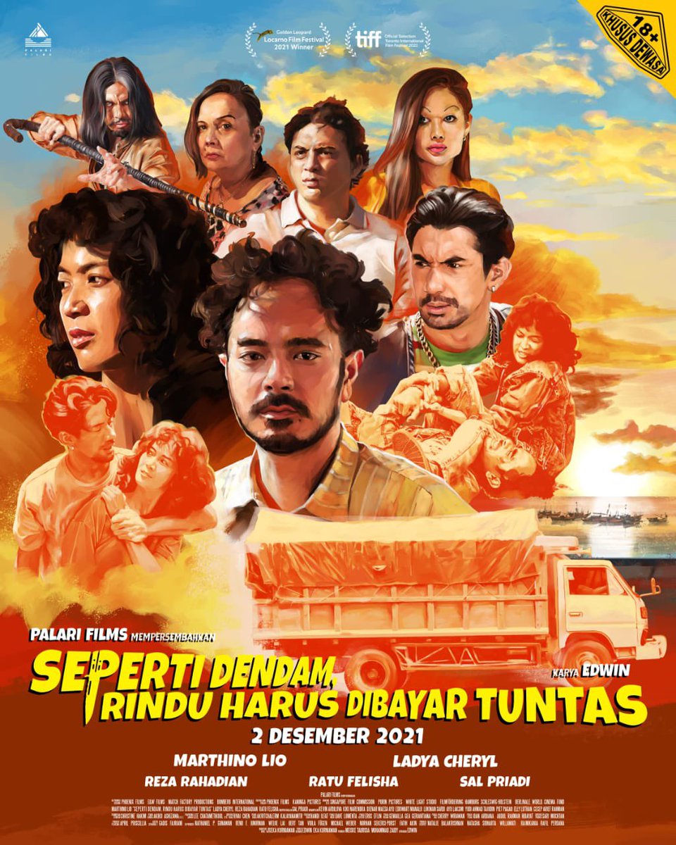 filmpreciation's tweet photo. Seperti Dendam, Rindu Harus Dibayar Tuntas akan tayang dibioskop tanggal 2 Desember! 

Posternya cakep banget tolong 🥺 https://t.co/Nhc4IHNCoP