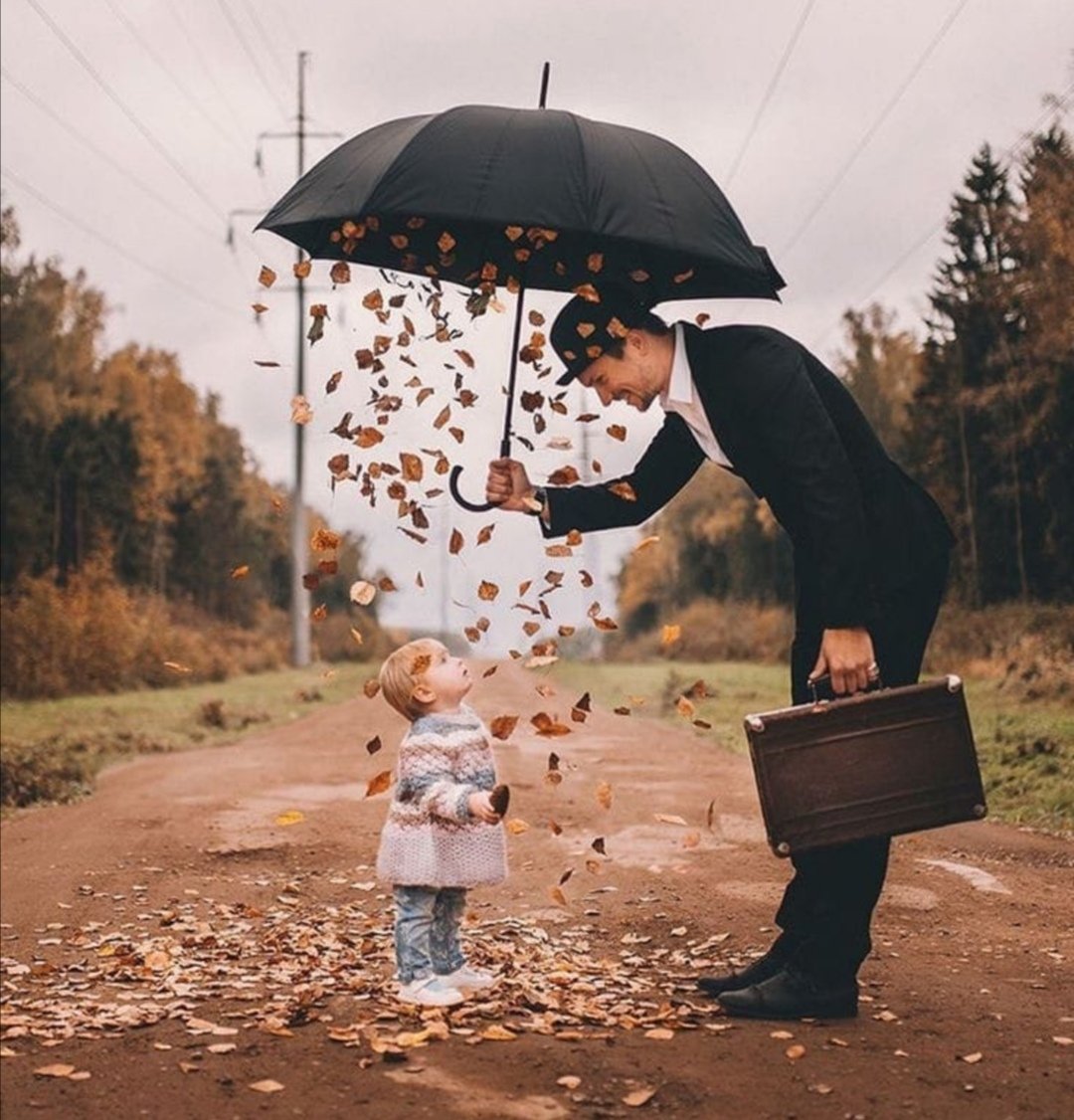 fall picture ideas leaves rain