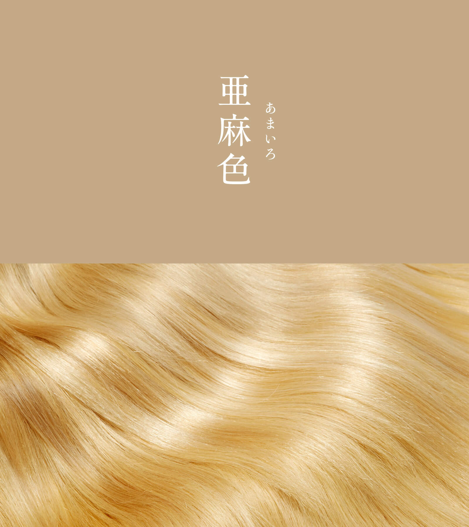 亜麻 色 と は