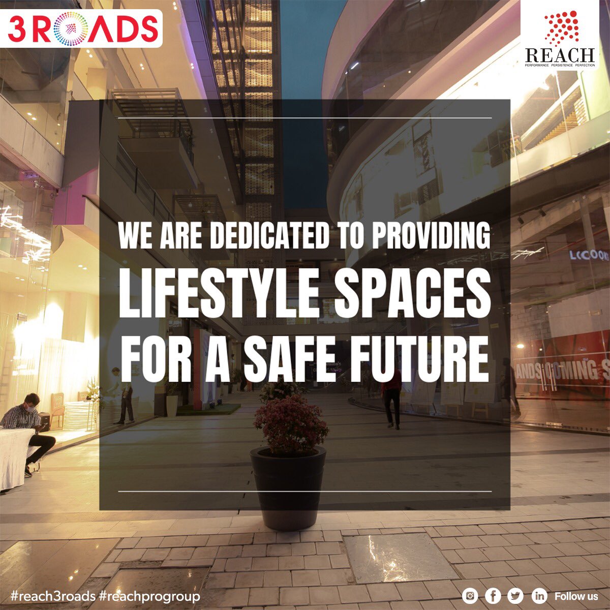 Reachprogroup's tweet image. “We are dedicated to providing lifestyle spaces for a safe future.”                                                                                       

We at Reach strive to offer the best customer experience ever.
#reachprogroup  #gurugram #retail #developerlife