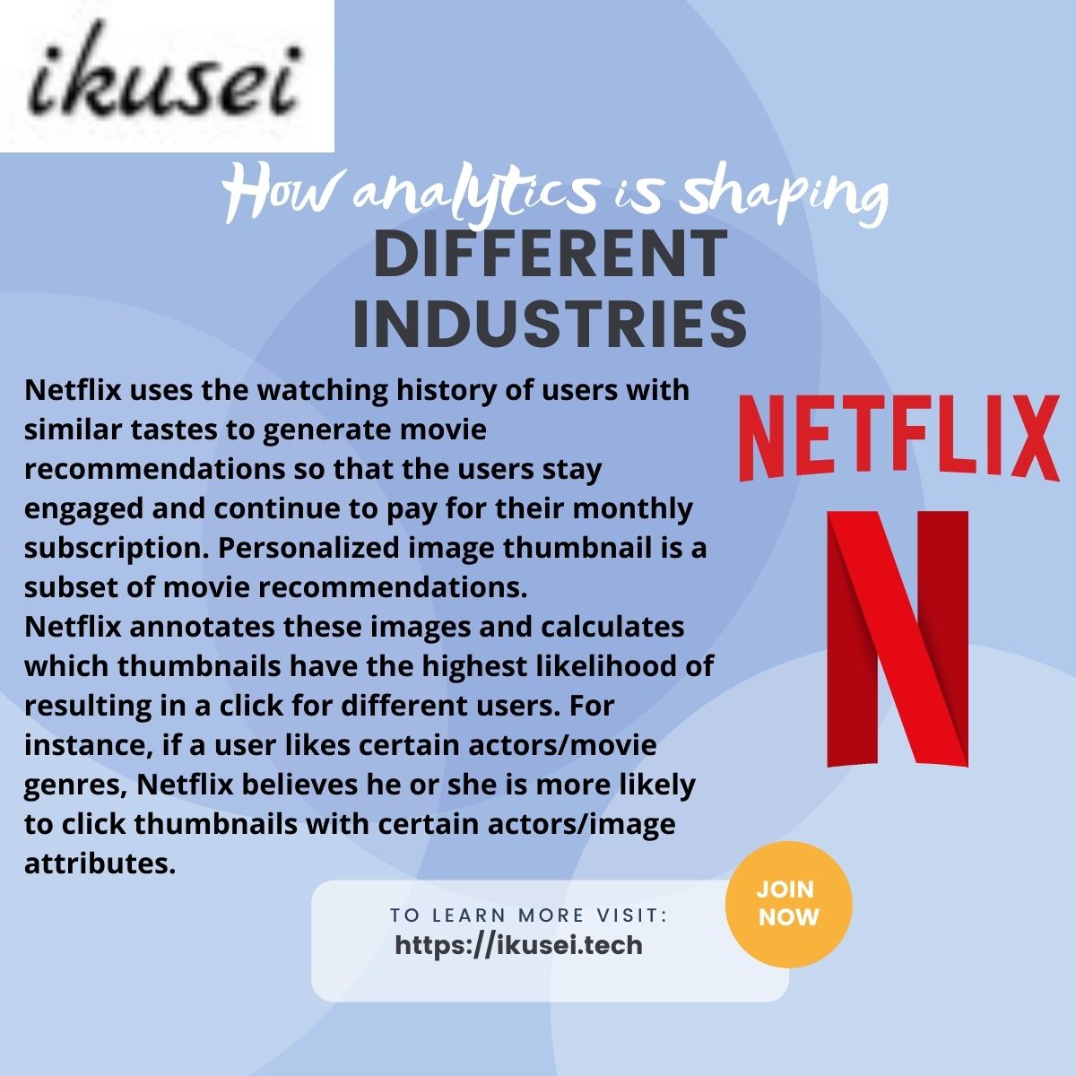 IkuseiHQ's tweet photo. #ikusei #upskilling #growthmindset #learnfromthebest #R #python #tableau #sql #pm #agile #datascience #analytics #mentorship #visualization #productmanagement #careeradvancement #jobsinfo #careerbuilding #cohortbasedcourse #elearningplatform https://t.co/WEbpJ2phWz