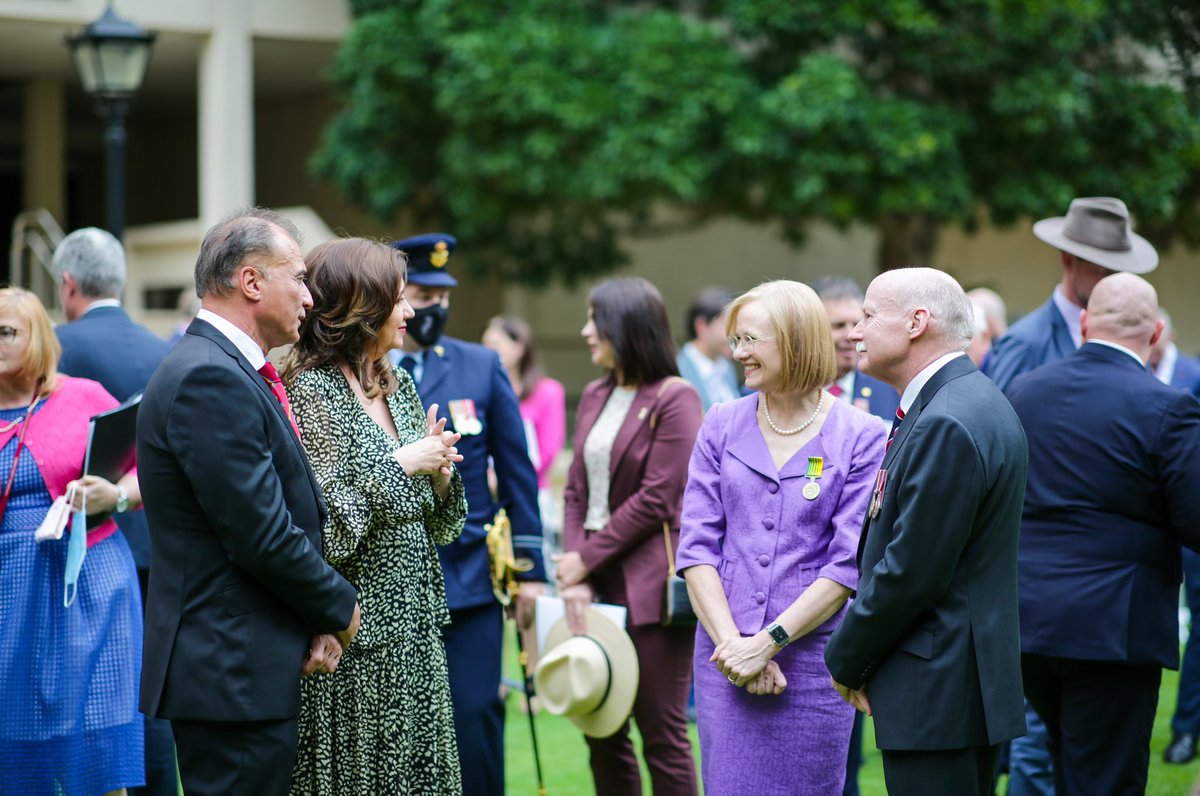a_palaszczuk's tweet photo. Congratulations to Her Excellency Dr Jeannette Young PSM 👏 @QldGovernor https://t.co/TePLibPnur