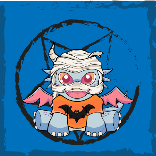 Look what <a href="/NFTDragonClub/">TheDragonClub NFT | SOLD OUT</a> got me for Halloween : a badass Momie Bat'Dragon !! 🦇🔥🐲😍
#Solana  #SolanaNFT #Halloween #Giveaways