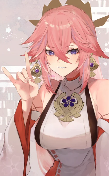 八重神子せんぱい #原神 #GenshinImpact 