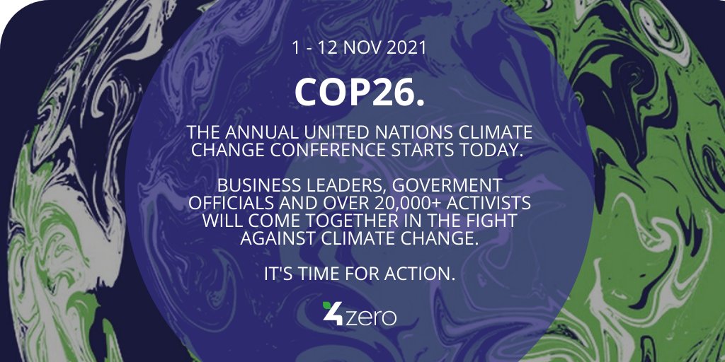 Today marks the official start of #COP26

Government officials, business leaders and over 20,000+ activists are meeting with one common goal. Save the planet.

We must make it count.

#timeforachange #climatechange #cop26 #climatecrisis #climateaction #climatechangeisreal