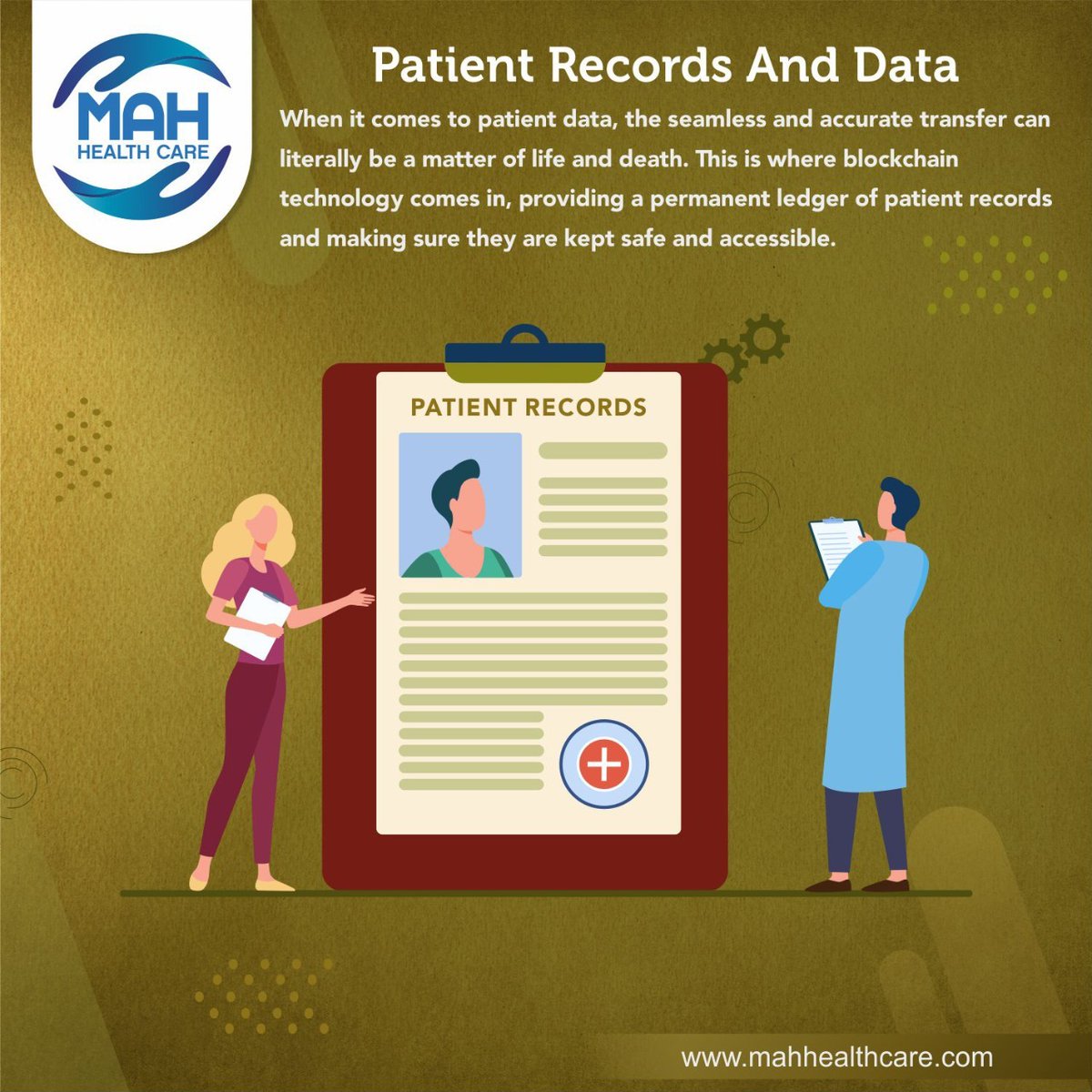 mahhealthcare's tweet photo. When it comes to patient data, the seamless & accurate transfer can literally be a matter of life and death. This is where blockchain technology comes in, providing a permanent ledger of patient records and making sure they are kept safe and accessible.
#mahhealthcare #htraxcoin https://t.co/5991qx6O8c
