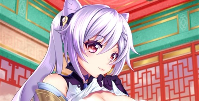 メロンさんで早々に完売してしまった刻晴の特大A1タペストリーですがサンクリ合わせ再販版の予約を受付開始しました!! https://t.co/bt9nlrnHeX 