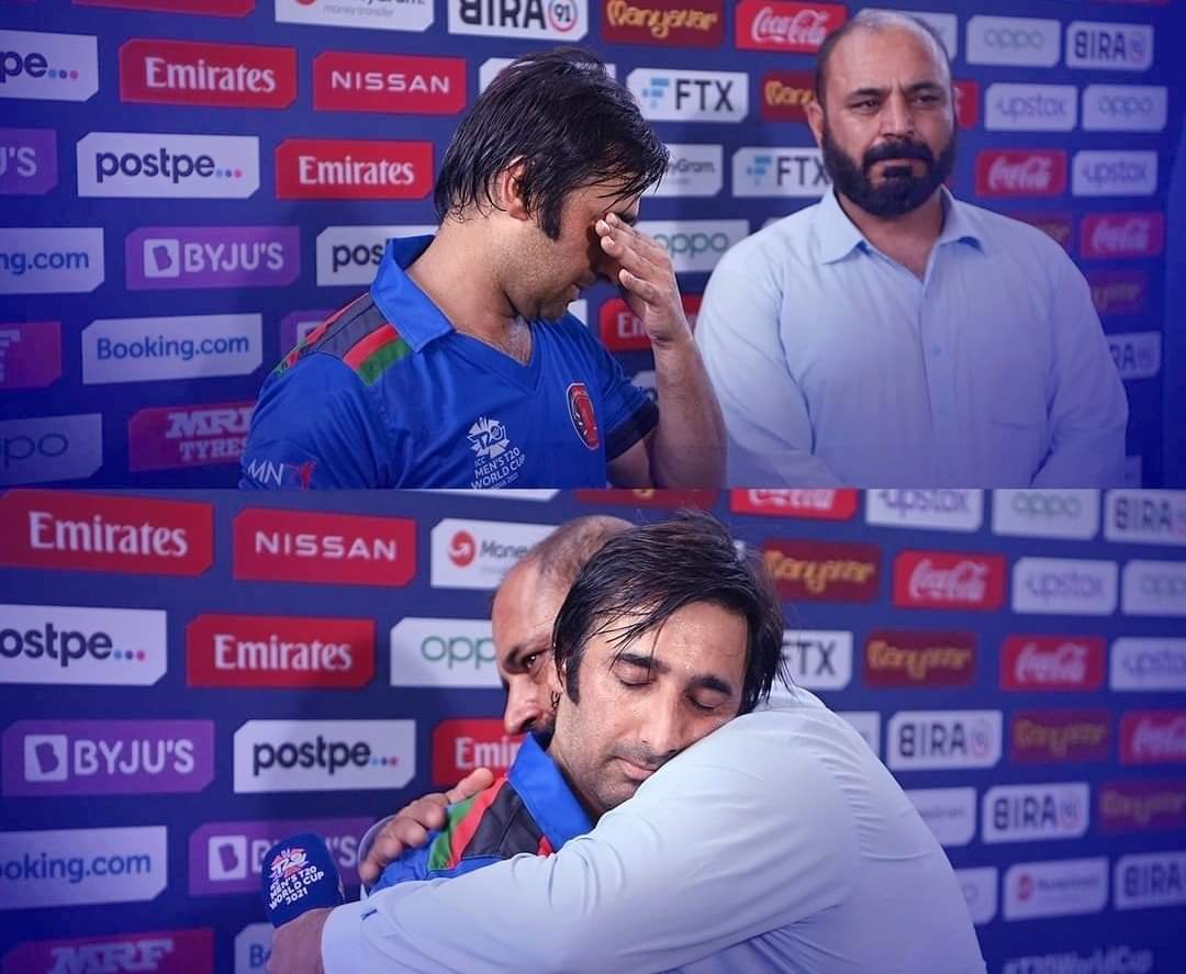 myser_mir's tweet photo. Goodbyes are never easy ❤😴 
#AsgharAfghan 
#Afghanistan 
#heartbroken 
#WT20 https://t.co/V0y87Ayo3q