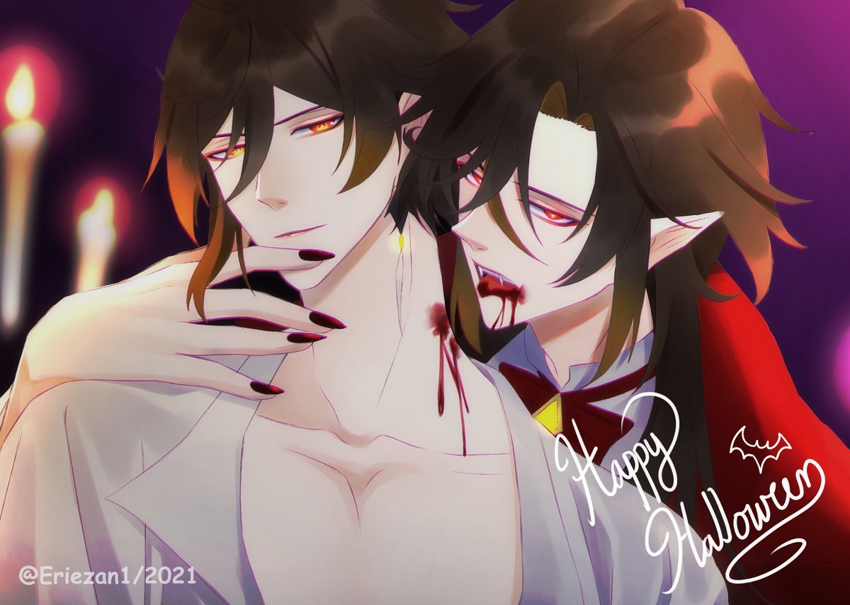 Happy Halloween~🎃
#Rezhong #GenshinImpact 