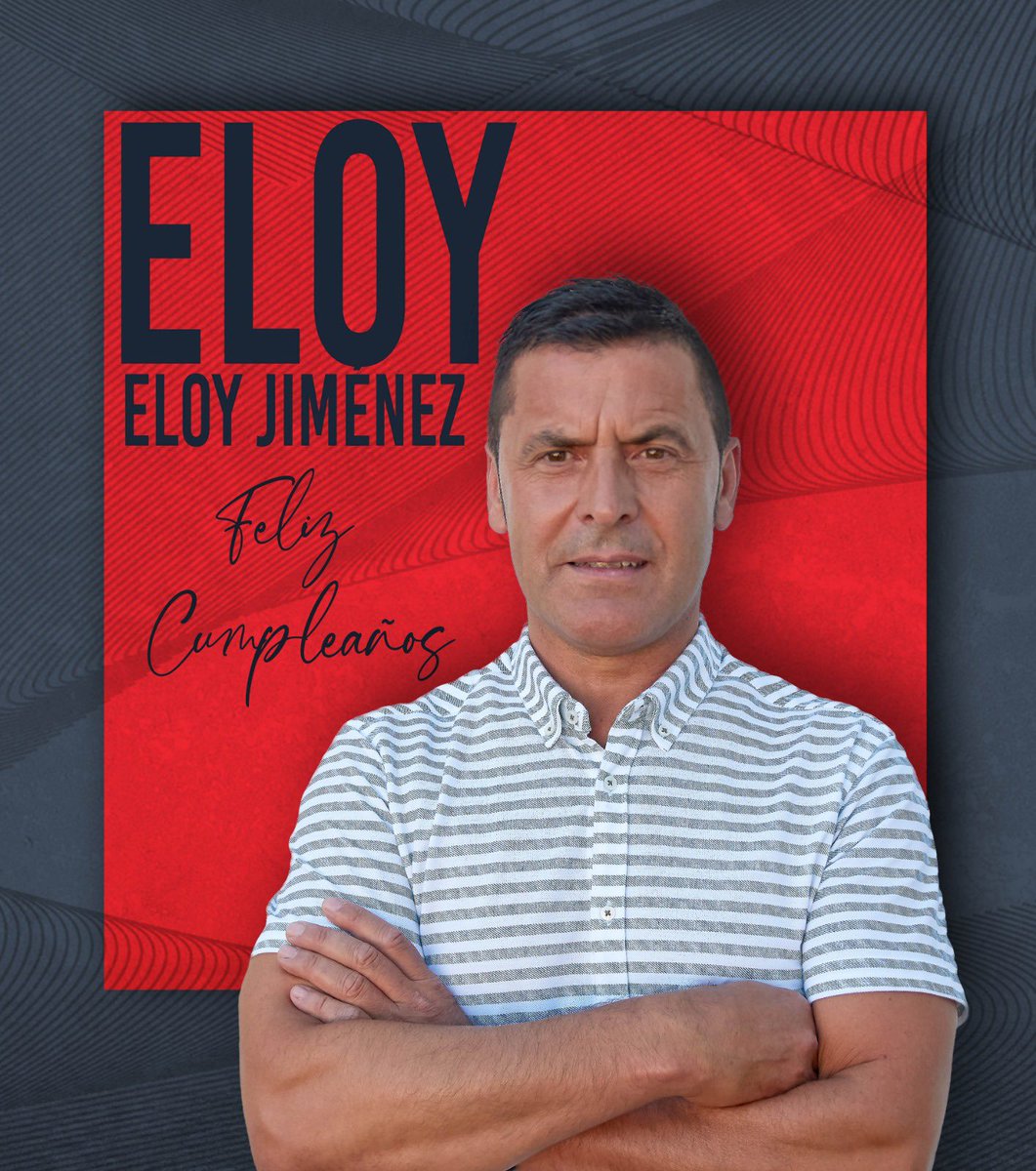 cdcalahorra's tweet photo. 🎶¡Cumpleaños feliz, cumpleaños feliz, te deseamos toda la familia rojilla, CUMPLEAÑOS FELIZ! 🎶
 
Muchas felicidades  para nuestro delegado de campo, Eloy Jiménez 🥳🕺🏽
 
#ciudadrojilla https://t.co/mkozd6cl48