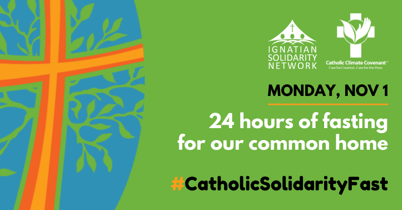 Grateful to <a href="/_paulcampion/">Paul Campion 🌅</a> <a href="/StCamillusMD/">Saint Camillus Church</a> for your powerful witness. Know that through <a href="/CatholicClimate/">Catholic Climate</a> &amp; <a href="/IGsolidarityNET/">Ignatian Solidarity</a>'s #CatholicSolidarityFast today, many will carry on your @HungerStr1ke message.