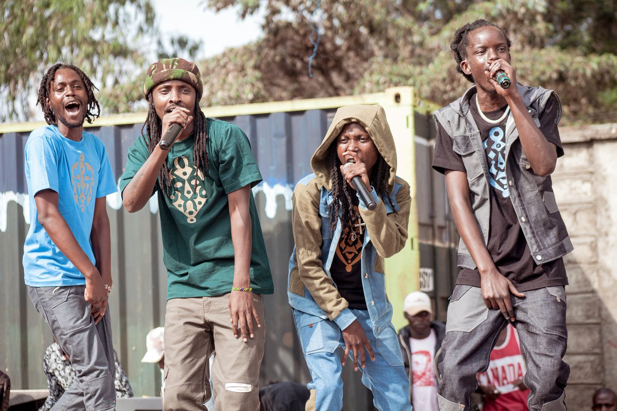 PrivateKenyan's tweet photo. The Album was shot and production done in Dandora by @DandoraHHC  as one way of supporting local talents, entrepreneurship &amp; officially launched at @DandoraJustice grounds. https://t.co/cxtGVqvXzP