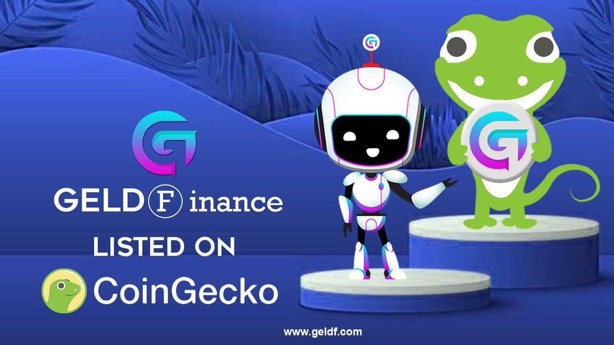geldfinance's tweet photo. GELD Finance now listed on Coingecko
@coingecko #btc #ETH #GELDF #Coingecko
@p2pb2b https://t.co/JHje3nQgtA