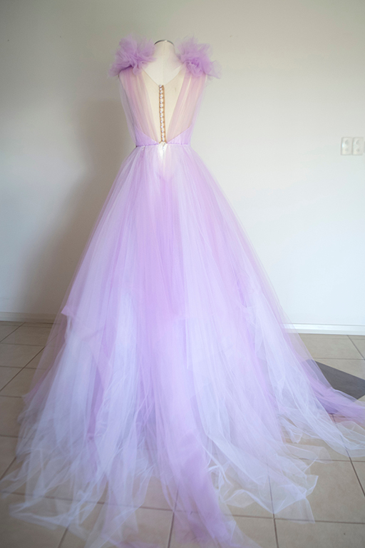 Lavender and white train 💖