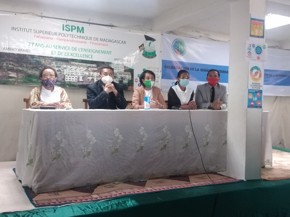 RilaAlbani's tweet photo. International Lead Poisoning Prevention Week Madagascar. @BanLeadPaint @ILPPW https://t.co/Rh67blEB4P