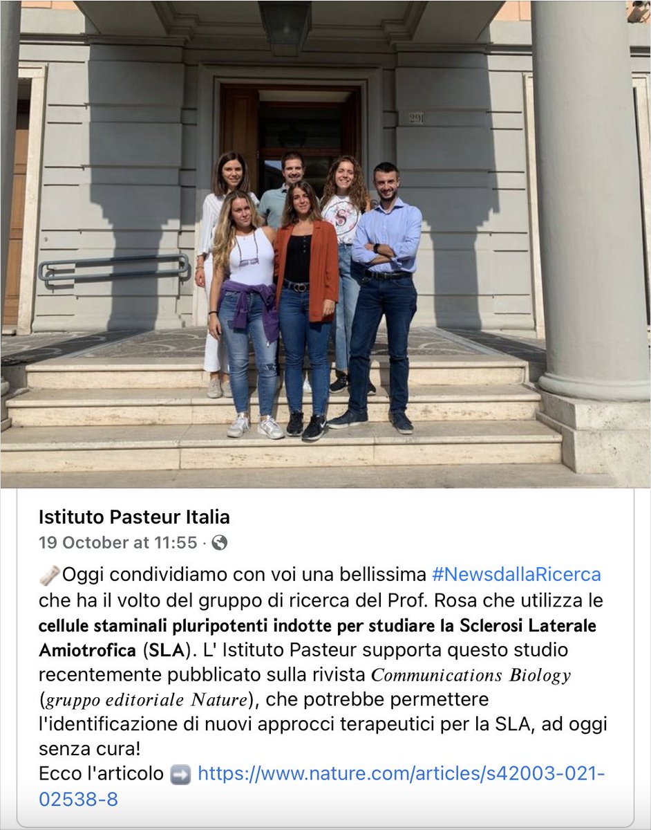 Maria Giovanna Garone (@maria_garone) on Twitter photo #ALS #disease #Neurology #Neurodegeneration #ALS #disease #Neurology #Neurodegeneration