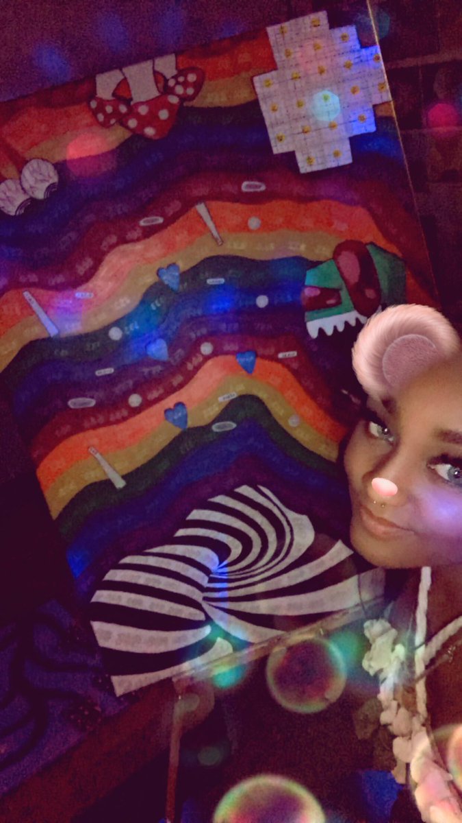 Do y’all like my new paintings? Did you ever watch invader zim?