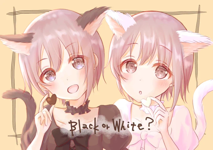 Black or White?
#乙倉悠貴 #HappyHalloween2021 
