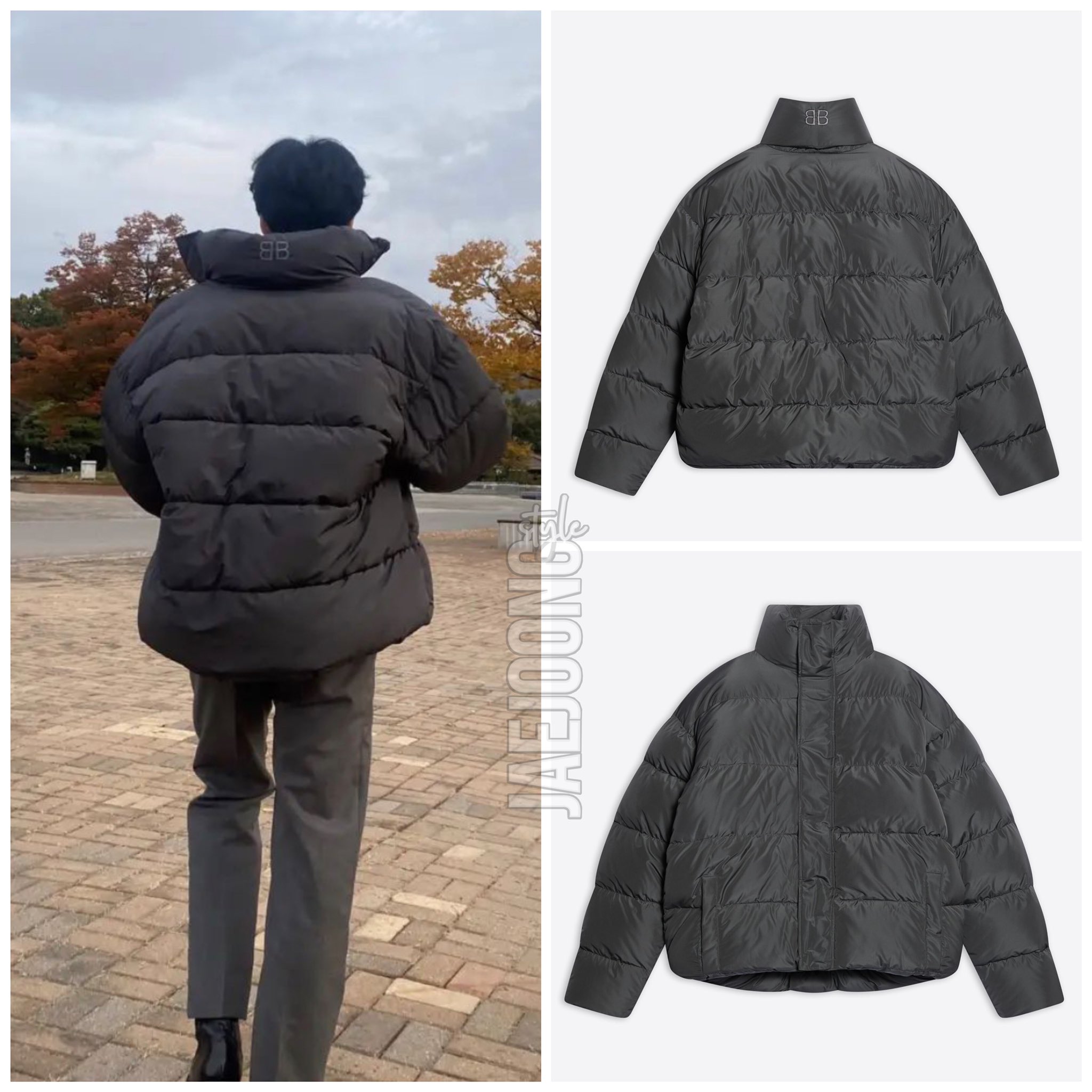 【BALENCIAGA】BB Puffer ジャケット ナイロン ジャケット jaejoongstyle on X: