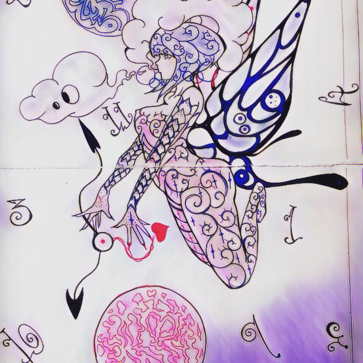 yusaki04260908's tweet photo. バタフライエフェクト
Butterfly effect
#イラスト #天使の絵 #天使のイラスト
#綺麗な絵 #不思議な絵 #タトゥー #タトゥーデザイン #tattoo #tattoodesign #ilustracion #artwork #デザイン #design #originalart #japaneseart #いらすと好きな人と繋がりたい #天使 #angeltattoos https://t.co/gQINMvdMOy
