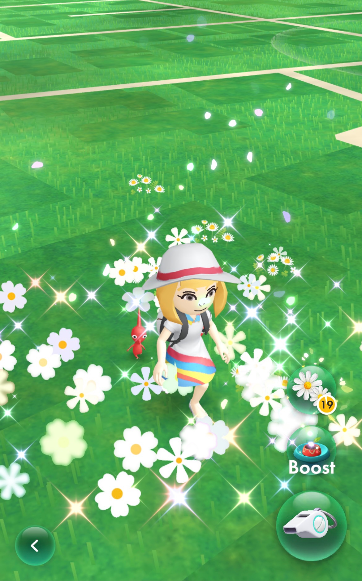 Caori Ishimaru Pikmin Bloom ピクミンブルーム 花植えモードにすると歩いた後にお花が咲く 素敵なことをしてる気持ちになって楽しい 寒い冬でも外に出たくなるアプリだ T Co G4lls9kqe9 Twitter