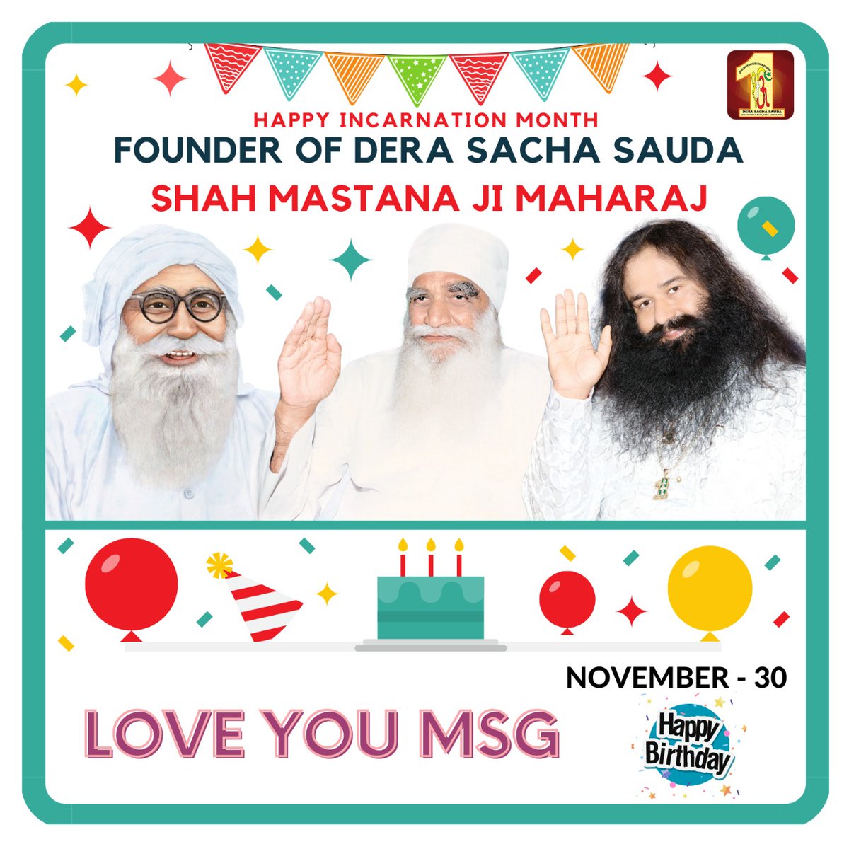 MahiAror's tweet photo. @insanshobha @Gurmeetramrahim 🎂🎂 https://t.co/AtMMvZelyU