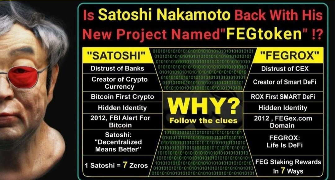 fegkingofcoins's tweet photo. #FEG #FEGEX #IAMFEG #FEGLIFE #FEGTAKEOVER #FEEDEVERYGORILLA #FEGGIVESMILLIONTOPASA #FEGARMY #FEGTOTHEMOON #Bitcoin #BinanceSmartChain #Binance #KuCoin #bitmart #CRO #crytocurrency https://t.co/sImV1RDmko