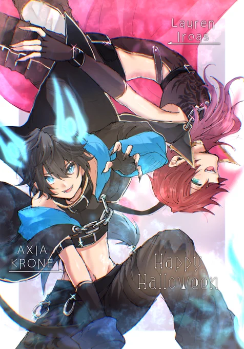 ※捏造

1日遅れのHalloween🎃🐺🦇

#AXIART 
#イロ絵す 
#THRONEZ 