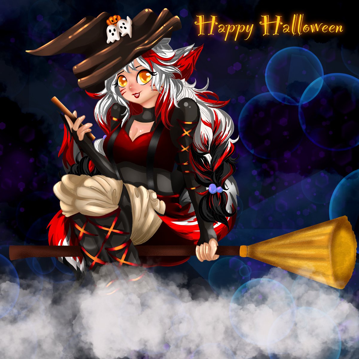 Eeveelicious_'s tweet photo. #happyhalloween #art #eeveeliciousart #avatar #nsfw #sexy #cute #pfp #witch #cosplay #characterdesign #commissionsopen #opentowork #freelance #mycharacter #twtich #fyp #fypシ #love #ndbmyart #ndbart #procreate #deisgn #illustration #timelapse #anime #2021halloween #seasonal https://t.co/3CU1biolMC