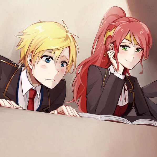TragicPairOTD's tweet photo. Today's first tragic pair of the day is Jaune Arc and Pyrrha Nikos from RWBY ! https://t.co/56Mtfmseq1